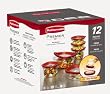 Rubbermaid 12-Piece New Premier Food Storage Container Set