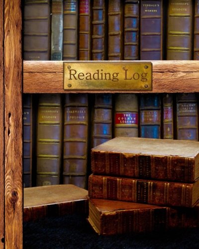 Reading Log: Gifts for Book Lovers / Reading Journal [ Softback * Large (8 x 10) * Antique Books * 100 Spacious Record Pages & More... ] (Reading Logs & Journals)