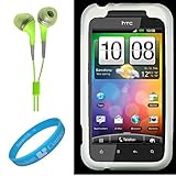 Clear Rubberized Protective Silicone Skin Cover for HTC Droid Incredible 2  ....