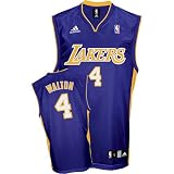 adidas Los Angeles Lakers Luke Walton Replica Road Jersey