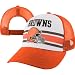NFL Unisex Adult Cleveland Browns Spiral Stripe 940 Cap (Orange, One Size Fits All)