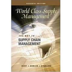 World Class Supply Management: The Key to Supply Chain Management with Student CD - ROM