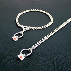 【クリックで詳細表示】小・中型犬用 ステンレスラウンドチョークチェーン 2.0mm/45cm