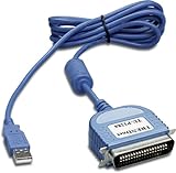 TRENDnet USB to Parallel 1284 Converter TU-P1284 (Blue)