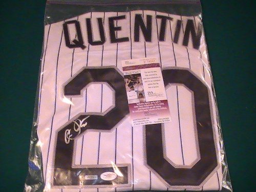 CARLOS QUENTIN SIGNED AUTOGRAPHED CHICAGO WHITE SOX JERSEY JSA AUTHENTICATED