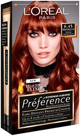 L'Oréal Préférence 6.45 Brooklyn Copper Auburn