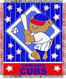Chicago Cubs 36x48 Baby Blanket / Throw