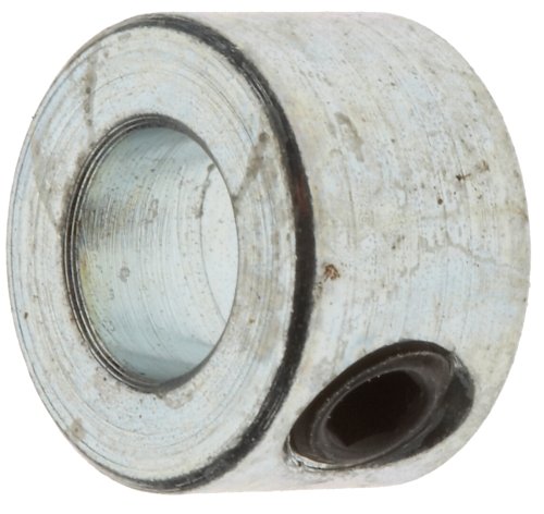 Steel Shaft Collar, Set Screw Type, 3/4 Bore x 1-1/4 OD x 9/16 W, 5/16-18 Set Screw (Pack of 10)