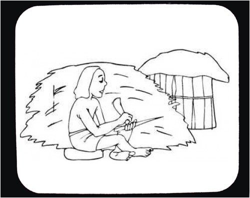 Mouse Pad with hut, man, 