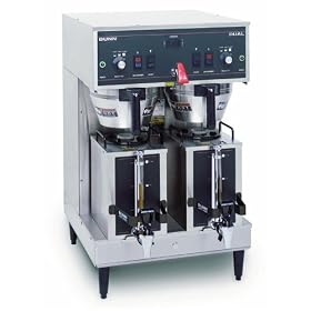 BUNN 20900.0008 Dual 120 208V 1SET Mechanical-Plastic Funnel Brewer with Portable Server by Bunn