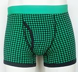 Bottoms Out Mens Plaid Boxer Underwear Trunks