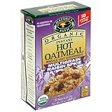 Nature's Path Organic Instant Hot Oatmeal, Multigrain, 14-Ounce Boxes (Pack of 6)