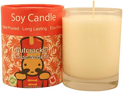 Granville Island Candle Company Natural Soy Candle, 7 oz, Nutcracker