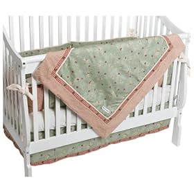 Glenna Jean Jitterbug 4 Piece Crib Bedding Set