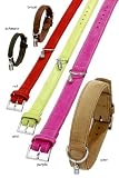 Eigenschaften Karlie  / Halsband BUFFALO aus Leder in 6 Farben und 14 Größen (von 18cm bis 75cm)