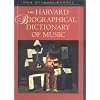 The Harvard Biographical Dictionary of Music