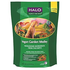 Halo Vegan Garden Medley Dry Dog Food (1 Pack), 10 lb