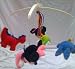 Disney Mickey Mouse, Minnie Mouse Vintage Baby Crib Musical Mobile Toy
