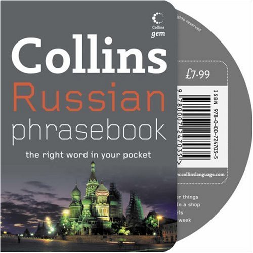 Buy Collins Russian Phrasebook: The Right Word in Your Pocket with CD (Audio) online at Discounted New and Used prices. Delivered to your door with City Travel Guides.com