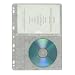 Compucessory DVD Filing Sleeve Plastic Multipunched for 1 Disk Ref CCS25502 [Pack 20]