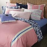 Tommy Hilfiger American Classics King Duvet Cover, Bubblegum Pink