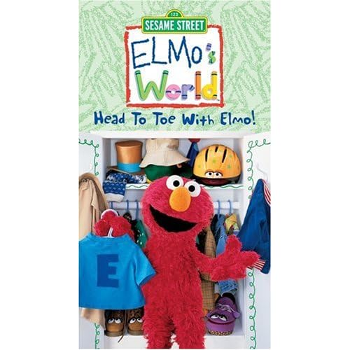 Elmo's World Head to Toe With Elmo [VHS] Sesame Street
