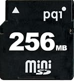 PQI PQIオリジナル miniSDカード 256MB 永久保証 7MB/sec アダプター付き [QMSD-256]