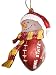 Iowa State Cyclones NCAA Touchdown Snowman Christmas Ornament