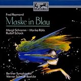 Maske in Blau Highlights