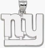 New York Giants Giant 1 3/4 W x 1 1/4 H NY Pendant - 14KT Gold Jewelry