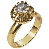 Tropicalia Ring, greige/gold-plated