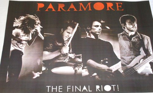 Paramore Poster - Final Riot Promo Flyer