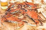 Select Male Maryland Hard Crabs (Steamed), 1 Half-Bushel