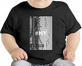 New York Vintage Landscape オーガニックベビーTシャツ 12 - 18 Months