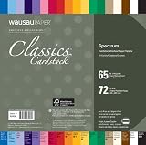 Wausau Creative Collection Classics  Specialty Cardstock Starter Kit, 8 X 8 Inches, 72 Count (46406)