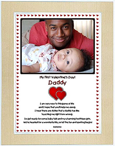 Valentine for New Dad - Sweet Valentine's Day Poem from Daughter or Son to Daddy - Add Photo