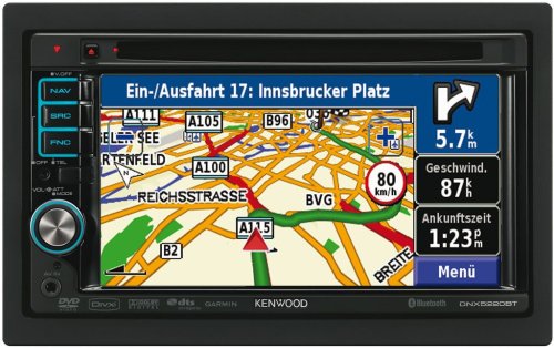 Childrens Toyshop  Electronics : Kenwood DNX5220BT - 6" Wide Double-DIN Size Navigation System / DVD Receiver With Built-in Bluetooth