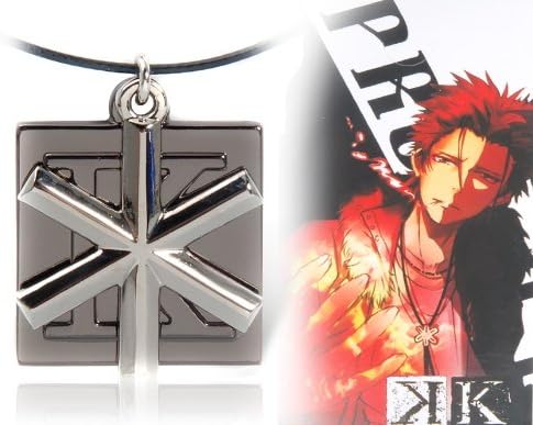 Anime K Project Necklace with Two-layer Pendant