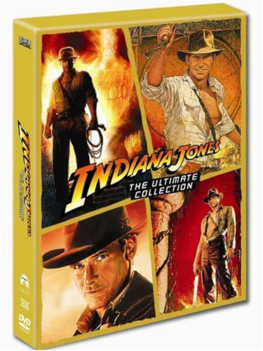 CD-Charts  DVD : Indiana Jones: The Complete Collection (Raiders of the Lost Ark, Temple of Doom, Last Crusade & Kingdom of the Crystal Skull) [1981]