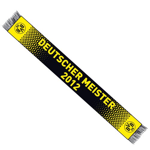 Kappa Uni Schal BVB Meister, Schwarz(005),