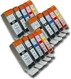 15 Chipped Compatible Canon Pixma PGI-525 & CLI-526 Ink Cartridges Ink Cartridge for the Canon Pixma MG8150 Printer from 'The Ink Squid': 3 x PGI-525Bk - Black; 3 x CLI-526bk - Black; 3 x CLI-526C - Cyan (Blue); 3 x CLI-526M - Magenta (Red); 3 x CLI-526Y - Yellow. Fully Compatible with the Canon Pixma iP4850 MG5150 MG5250 MG6150 MG8150 MX882 MX885 iX6250 & iX6550 Printer Models. The Latest Chips, the Maximum ML Capacity of any Compatible Ink Cartridge. 2 Year Guarantee on all Cartridges.