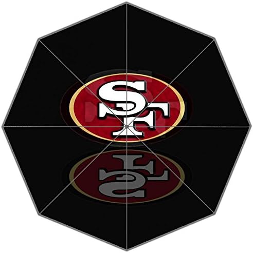 NFL San Francisco 49ers Pattern 11 Umbrella Anti-sun And Rain Folding Polyester Fabric Umbrella