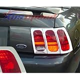 1999-2004 Ford Mustang Chrome Tail Light Covers 2PC by CWZ