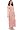 Jules & Jim Women's Long Comfortable Tube Dress, Orange/White, X-Small