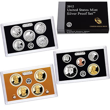 2012 Silver PROOF Set US MInt (SV6) by US Mint-image