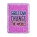 3C4G Girls Can Change the World Magic Sequins Journal - Changes Design with Your Fingertips (36057)