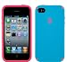 Speck Products Candyshell Case Series for Apple Iphone 4 (At&t Only) Light Blue / Pink