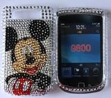 Koolshop Mickey Mouse Bling Rhinestone Blackberry Torch 9800 Front and Back ....