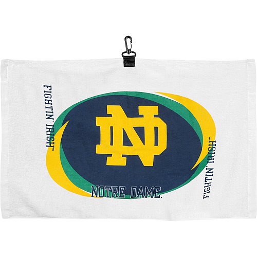 Team Effort Collegiate Printed Towel( School: Notre Dame )