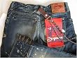 NEW Womens EVISU Jeans Ev Genes Capri JE4A Size 28